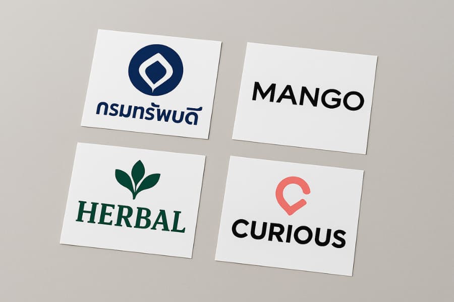 Ảnh: các loại giấy Decal in logo